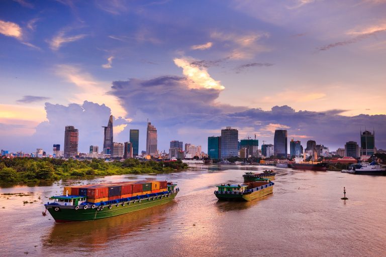 Skyline von Ho Chi Minh Stadt